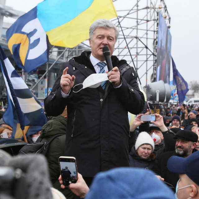 &lt;p&gt;Bivši ukrajinski predsjednik Petro Porošenko u Kijevu&lt;/p&gt;
