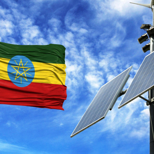 &lt;p&gt;Solarni panel u Etiopiji&lt;/p&gt;
