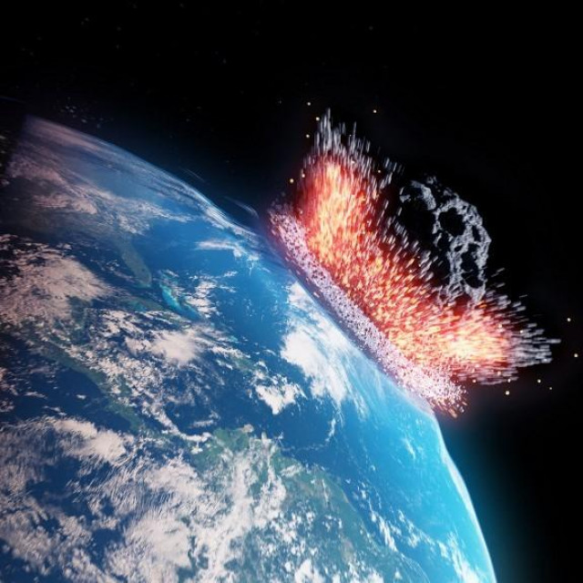 &lt;p&gt;Udar asteroida u Zemlju/Računalna ilustracija&lt;/p&gt;

