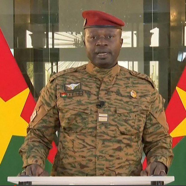 &lt;p&gt; Paul-Henri Sandaogo Damiba, šef vojne hunte u Burkini Faso&lt;/p&gt;
