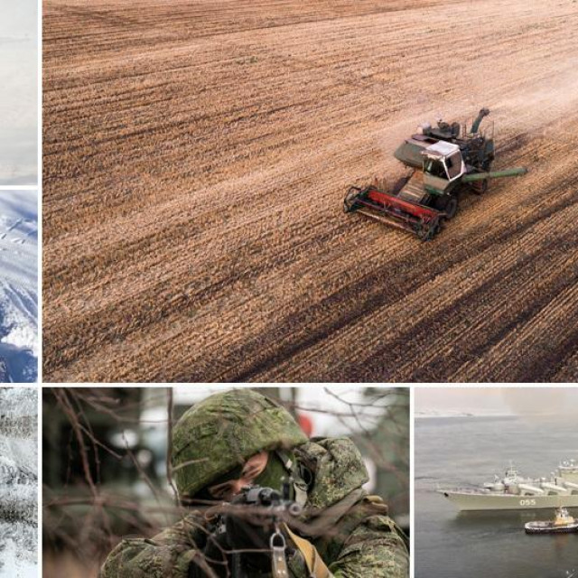 &lt;p&gt;Ruski vojnici, raketni sustavi S-400, ruski tenk 72B3, ruski vojnik i ruska raketna krstarica Maršal Ustinov. Na najvećoj fotografiji: polje u Ukrajini&lt;/p&gt;
