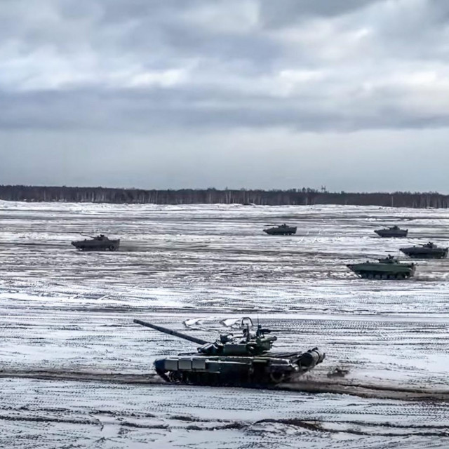 Zajednička vježba ruskih i bjeloruskih oružanih snaga dogodila se je petak, 4. veljače.

