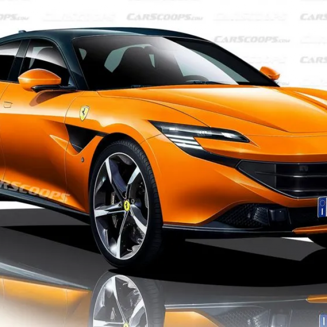 <p>Ferrari Purosangue (digitalni render), ilustracija</p>