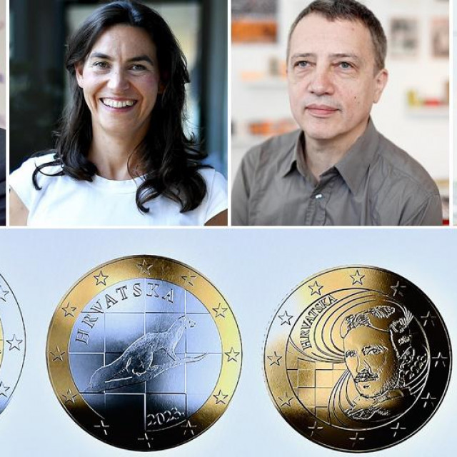 &lt;p&gt;Boris Ljubičić, Lana Cavar, Damir Gamulin, Dejan Kršić, dizajnerska rješenja koja su nagrađena na natječaju za izgled hrvatske kovanice eura&lt;/p&gt;
