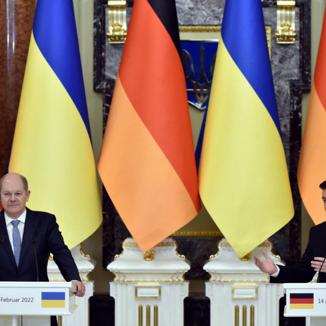&lt;p&gt;Njemački premijer Olaf Scholz i ukrajinski predsjednik Volodimir Zelenski&lt;/p&gt;
