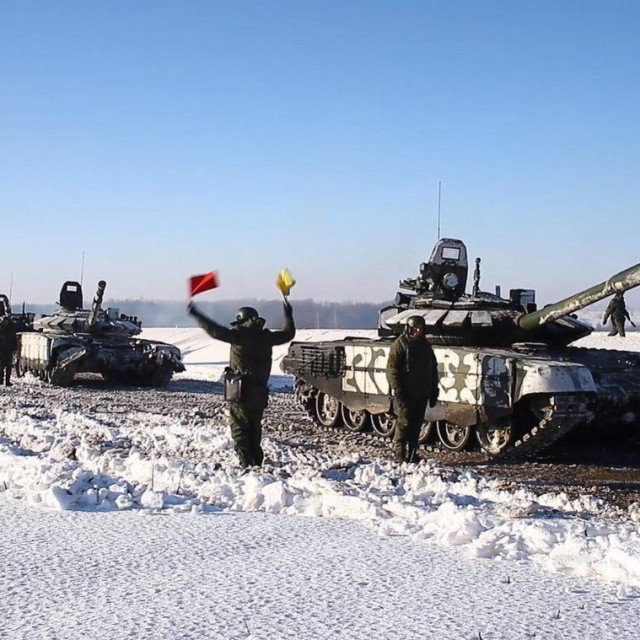 &lt;p&gt;Ruski tenkovi povlače se nakon zajedničkih vježbi s bjeloruskom vojskom&lt;/p&gt;
