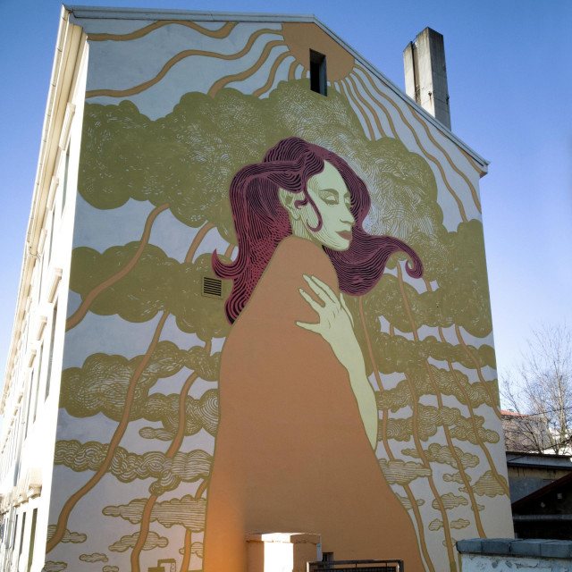 &lt;p&gt;Mislav Lešić i mural ”Razvedravanje”&lt;/p&gt;
