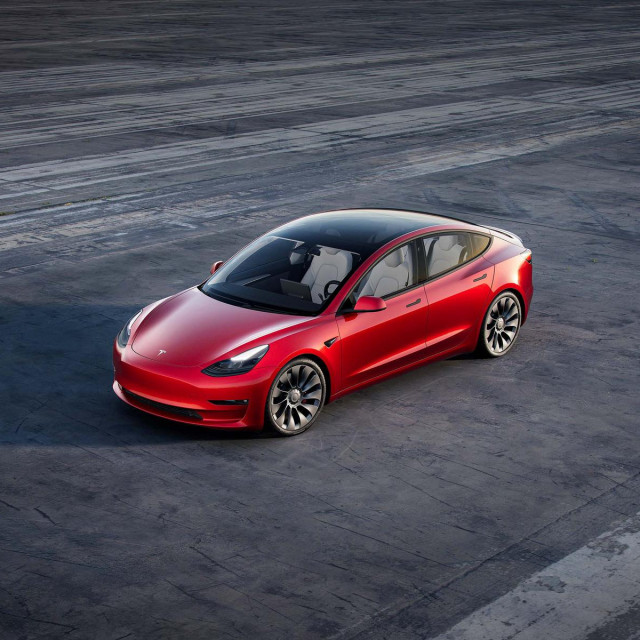 &lt;p&gt;Tesla Model 3&lt;/p&gt;
