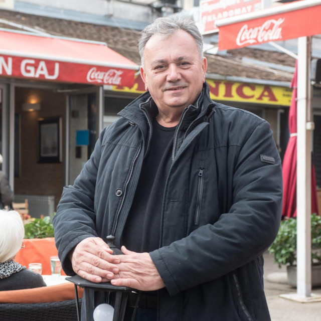 Zoran Grbavac, vlasnik Antinog Gaja na Branimirovoj tržnici
