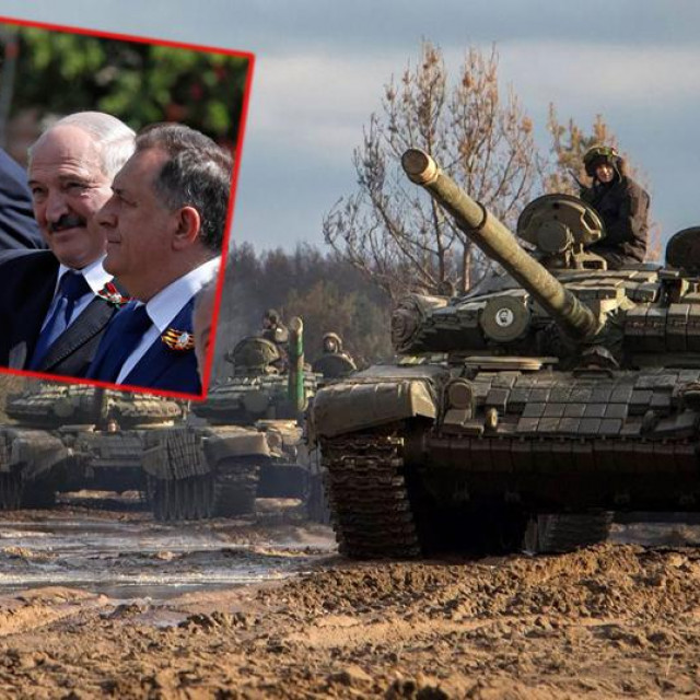 &lt;p&gt;Ruski tenkovi na vježbi u Bjelorusiju, te Vučić, Lukašenko i Dodik u Moskvi&lt;/p&gt;
