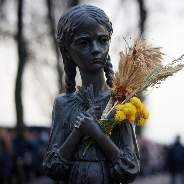 Spomenik Holodomoru u Kijevu u Ukrajini
