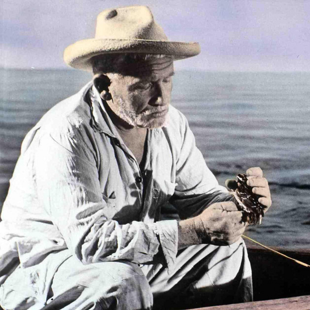 Spencer Tracy u filmu ”Starac i more” po knjizi Ernesta Hemingwaya
