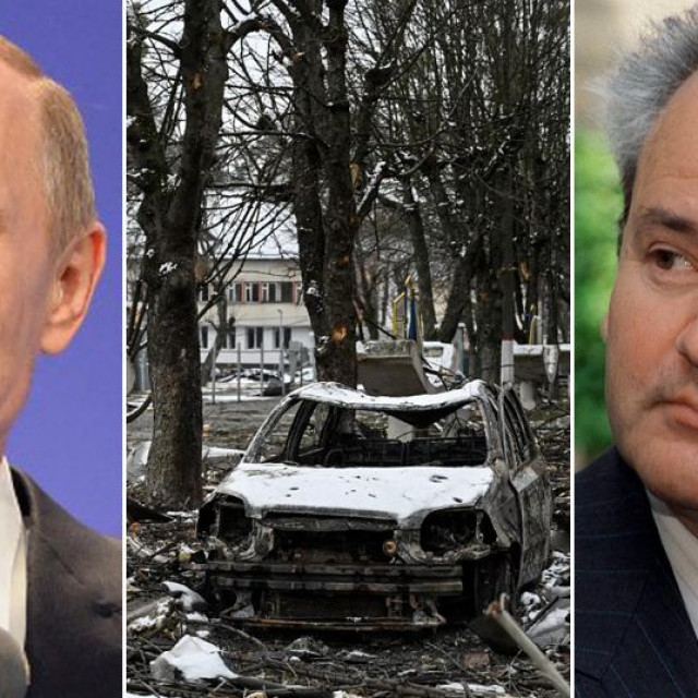 Vladimir Putin, prizor uništenog auta u Kijevu, Slobodan Milošević
