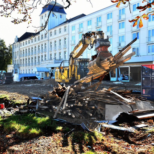 Posljedice poplave u njemačkom gradu Bad Neuenahru, listopad 2021.
