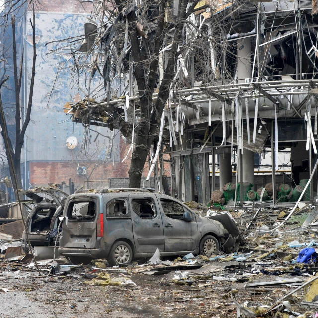 Prizor razaranja u Ukrajini / Ilustracija

