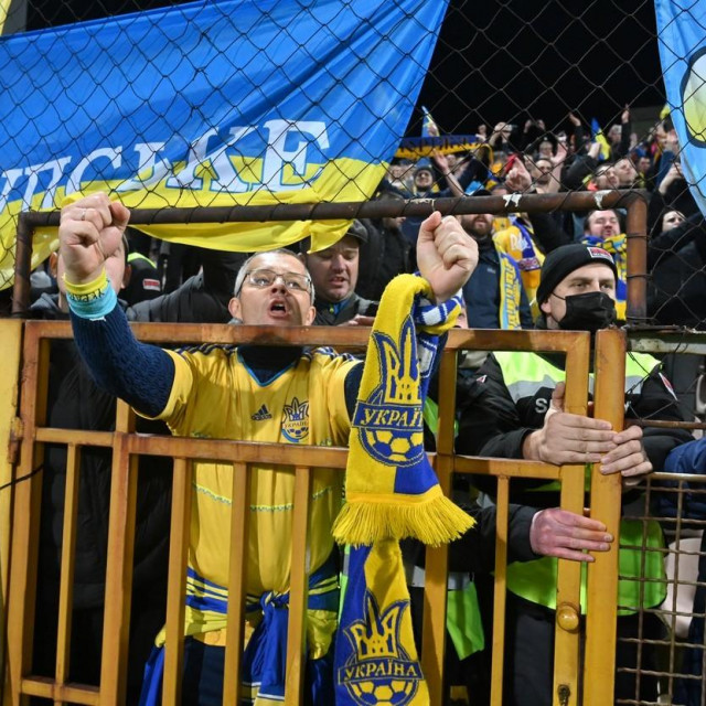 Ukrajinski navijači
