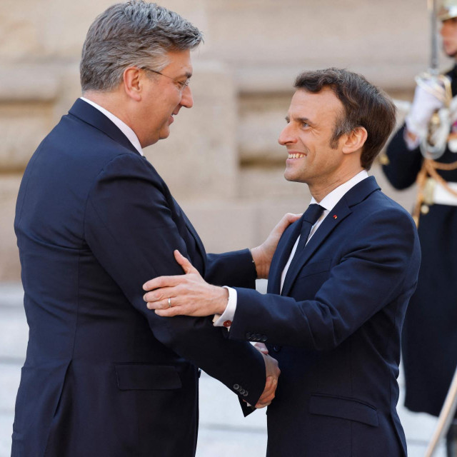&lt;p&gt;Andrej Plenković i Emmanuel Macron&lt;/p&gt;
