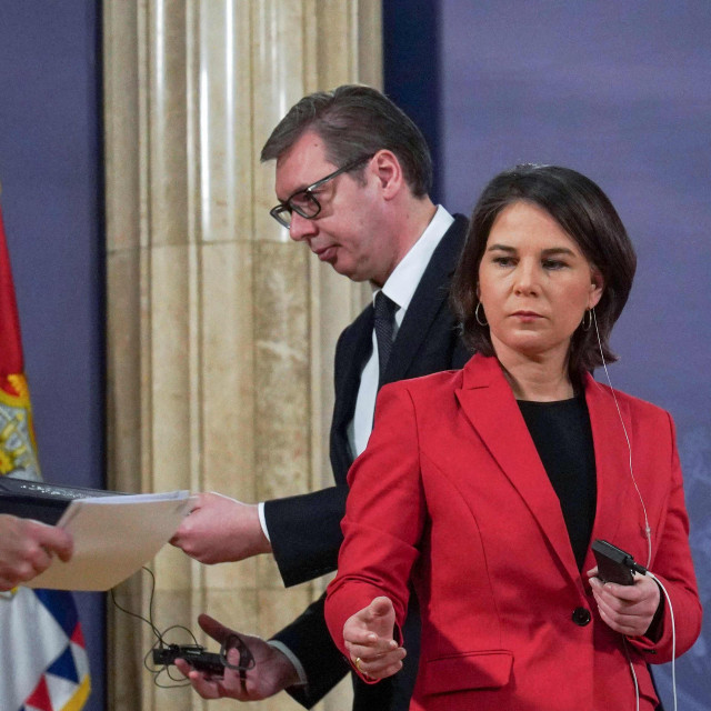 &lt;p&gt;Aleksandar Vučić i Annalena Baerbock &lt;/p&gt;

