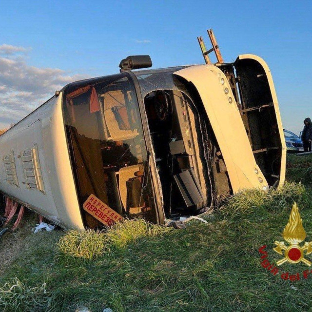Nesreća autobusa koji je prevozio izbjeglice iz Ukrajine
