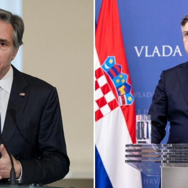 &lt;p&gt;Američki državni tajnik Antony Blinken i hrvatski premijer Andrej Plenković&lt;/p&gt;
