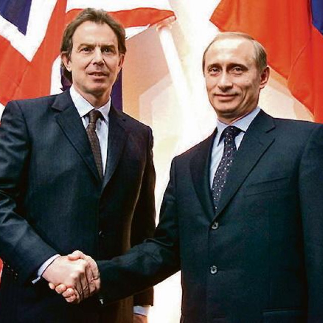 &lt;p&gt;Britanski premijer Tony Blair i ruski predsjednik Vladimir Putin snimljeni 2000. / arhiva&lt;/p&gt;
