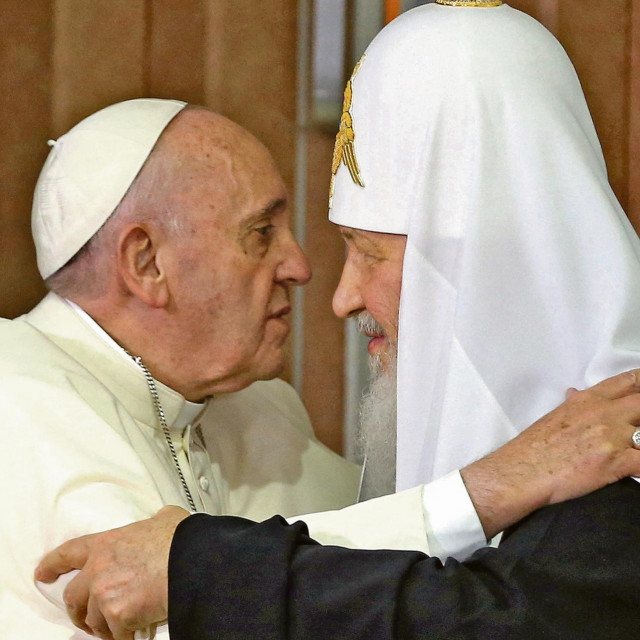 &lt;p&gt;Papa Franjo i patrijarh Kiril&lt;/p&gt;
