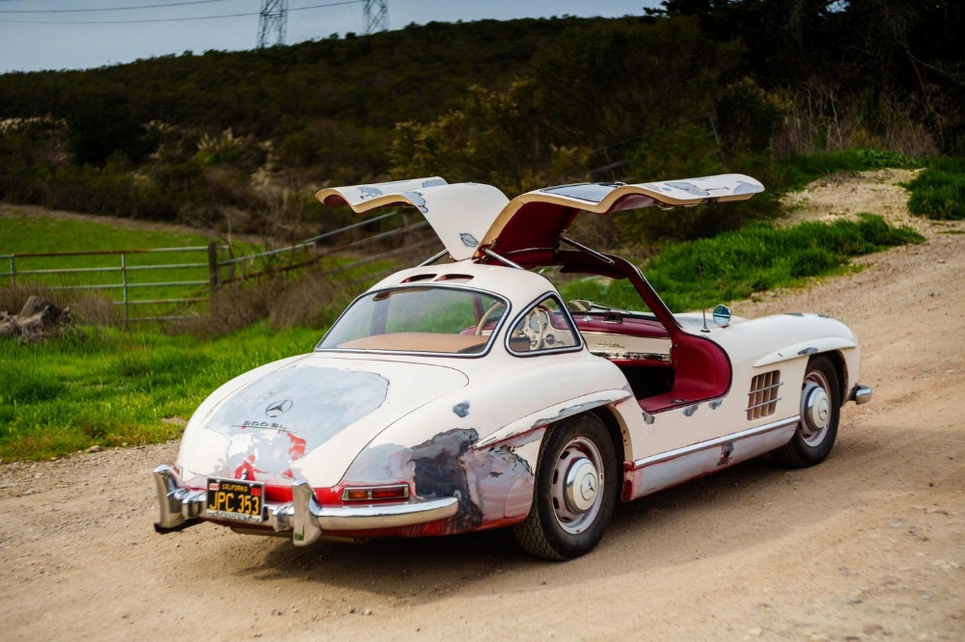 Auto Klub - Bogatstvo za 'hrđavi Mercedes': Ovaj se 300 SL 'Gullwing' iz  1956. prodaje za 10 milijuna kuna!