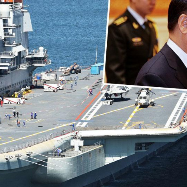 &lt;p&gt;Kineski nosač aviona (glavna fotografija), Xi Jinping (gore desno)&lt;/p&gt;
