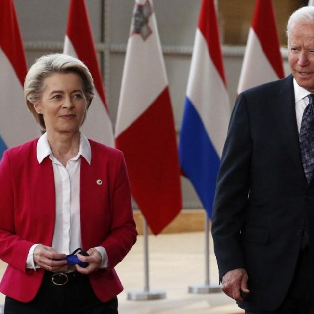 Joe Biden and Ursula von der Leyen
