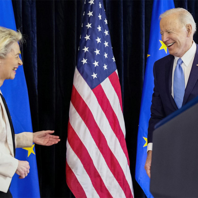 &lt;p&gt;Američki predsjednik Joe Biden i predsjednica Europske komisije Ursula von der Leyen&lt;/p&gt;

