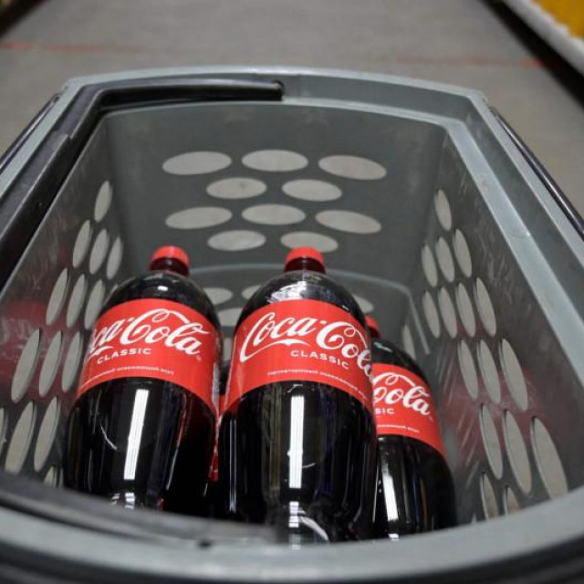 &lt;p&gt;Posljednje boce Coca-Cole u ruskim marketima&lt;/p&gt;