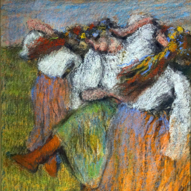 &lt;p&gt;Ruske plesačice (sada Ukrajinske plesačice) Edgara Degasa&lt;/p&gt;