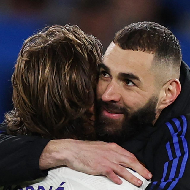 Luka Modrić i Karim Benzema