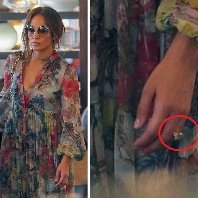 &lt;p&gt;Jennifer Lopez viđena s dijamantnim prstenom&lt;/p&gt;