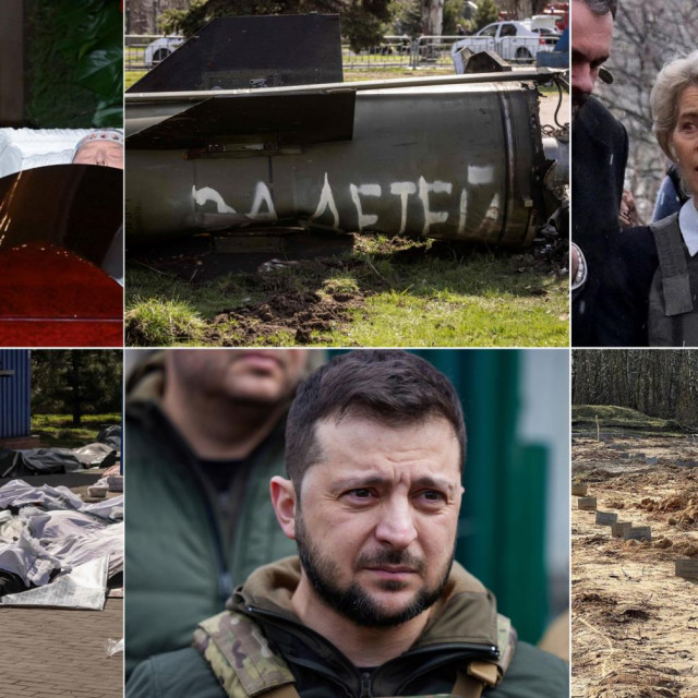 &lt;p&gt;Putin na pogrebu Žirinovskog, raketa s natpisom &amp;#39;Za djecu&amp;#39;, Von der Leyne u Buči, masakr u Kramatorsku, Volodomir Zelenski, navodna masovna grobnica u Černihivu&lt;/p&gt;