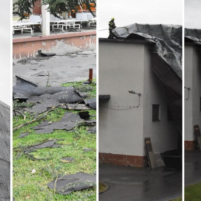 &lt;p&gt;Olujni vjetar odnio krov sa zgrade u krugu požeške bolnice&lt;/p&gt;