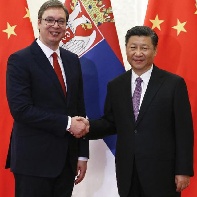 Vladimir Putin, Aleksandar Vučić, Xi Jinping