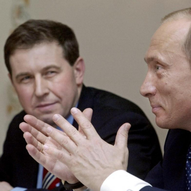 Andrej Ilarionov i Vladimir Putin snimljeni 2004. godine
