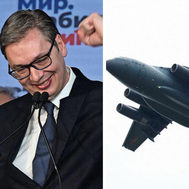 &lt;p&gt;Aleksandar Vučić i kineski zrakoplov Y-20&lt;/p&gt;