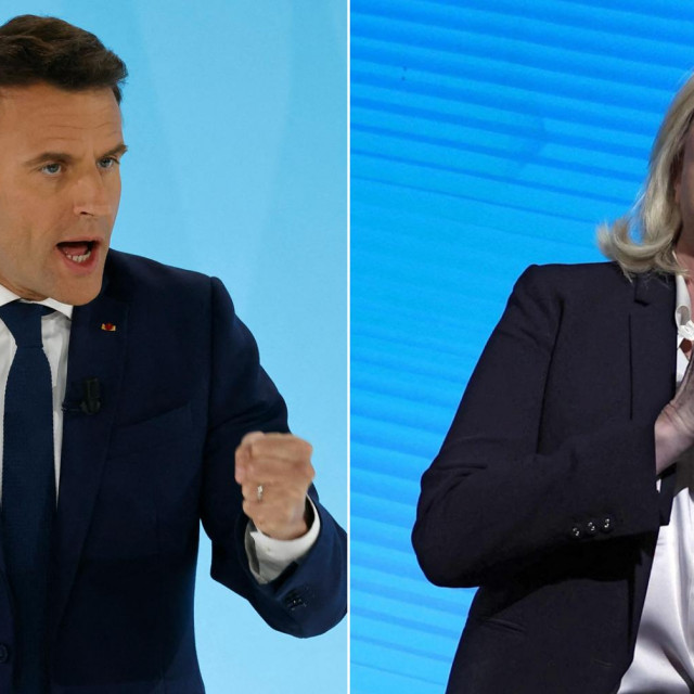 &lt;p&gt;Emmanuel Macron i Marine le Pen&lt;/p&gt;