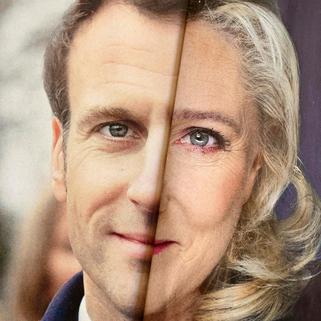 Emmanuel Macron i Marine Le Pen