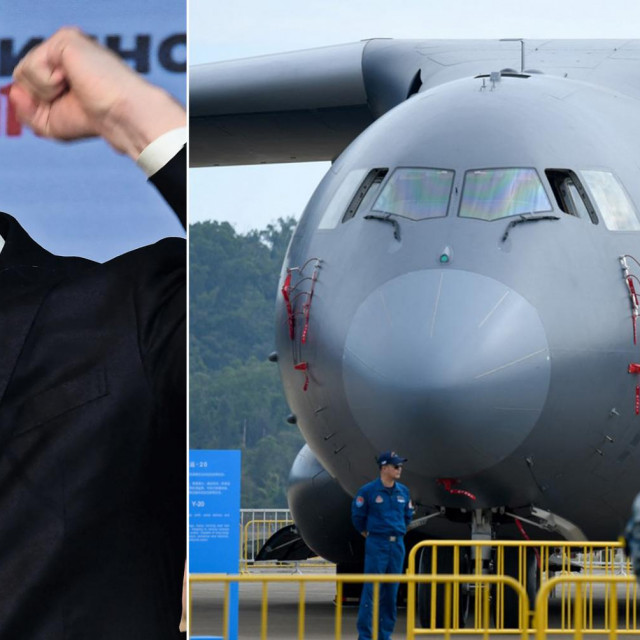 &lt;p&gt;Aleksandar Vučić i kineski zrakoplov Y-20&lt;/p&gt;