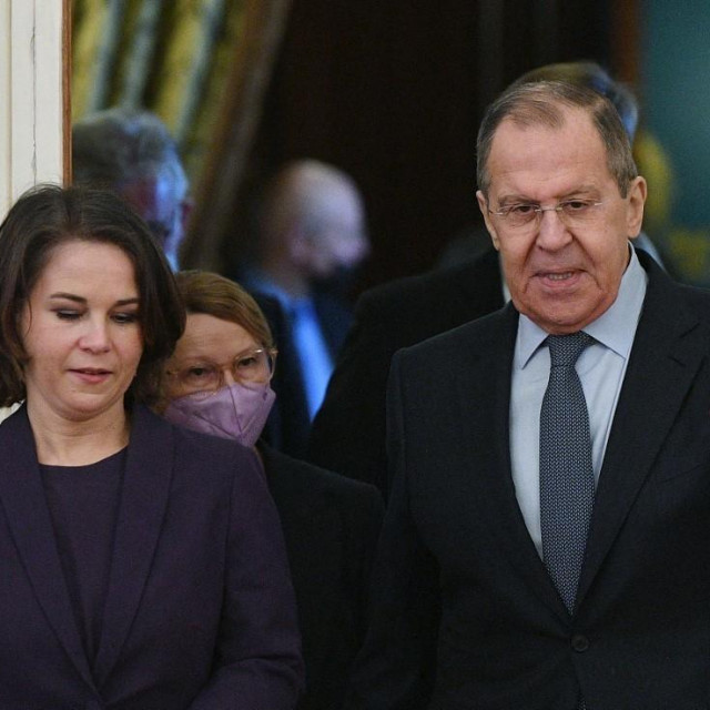 &lt;p&gt;Annalena Baerbock i Sergej Lavrov u Moskvi (18.1.2022.)&lt;/p&gt;