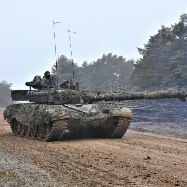 &lt;p&gt;Slovenski tenk M-84 na vježbi u Njemačkoj&lt;/p&gt;