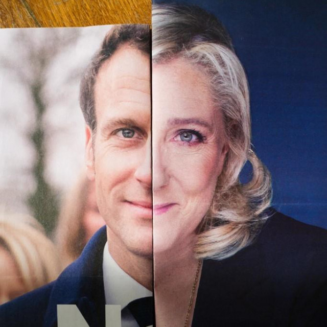&lt;p&gt;Posteri Emmanuela Macrona i Marine Le pen&lt;/p&gt;