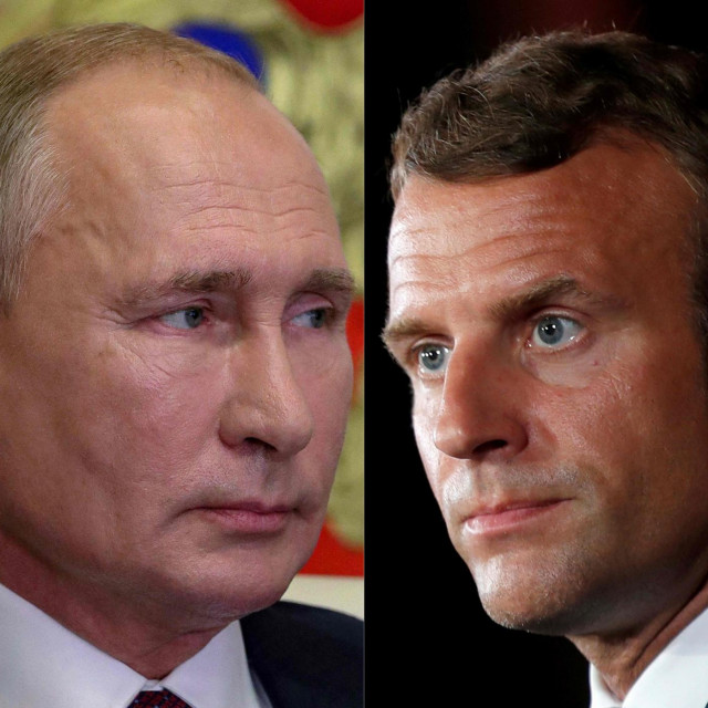&lt;p&gt;Vladimir Putin i Emmanuel Macron&lt;/p&gt;