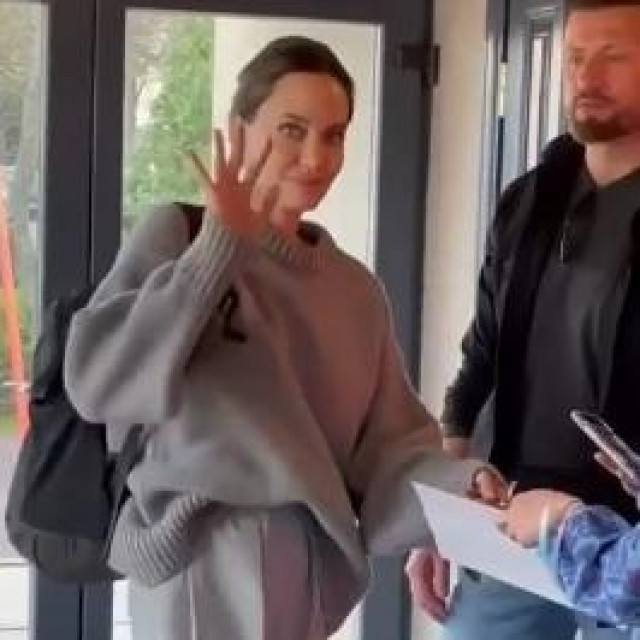 &lt;p&gt;Angelina Jolie u ukrajinskom gradu Lavovu&lt;/p&gt;