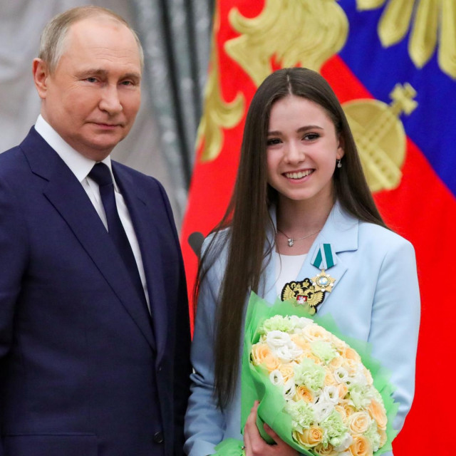 &lt;p&gt;Kamila Valieva na primanju kod Putina&lt;/p&gt;