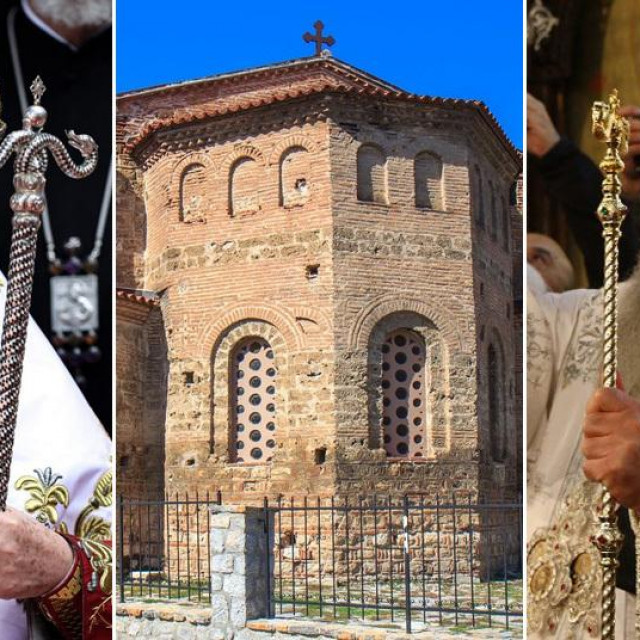 &lt;p&gt;Ekumenski carigradski patrijarh Bartolomej I.; Crkva sv. Sofije u Ohridu; arhiepiskop Stefan&lt;/p&gt;