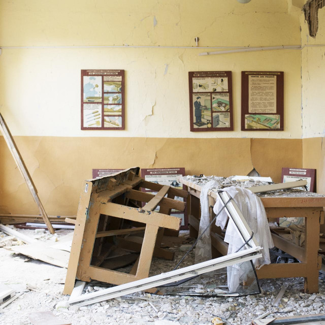 &lt;p&gt;Uništena škola u Ukrajini&lt;/p&gt;